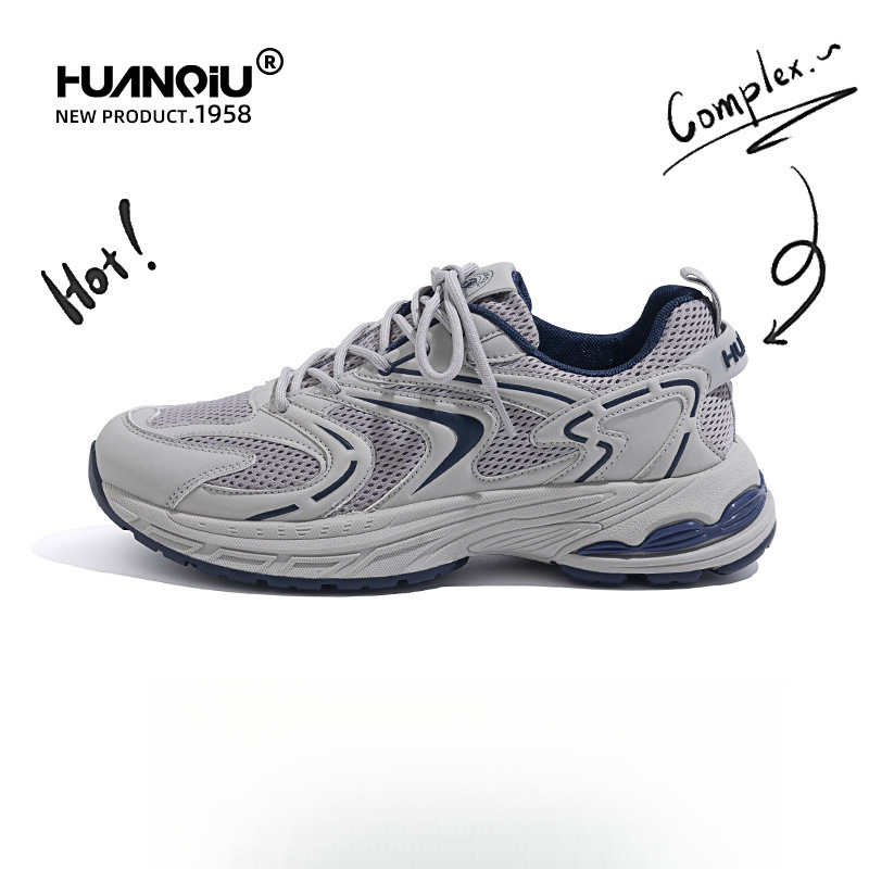 Global ZHQ1050 Muške tenisice za sportsko-casual stil — mrežasti gornji dio, gumena potplata, vezanje