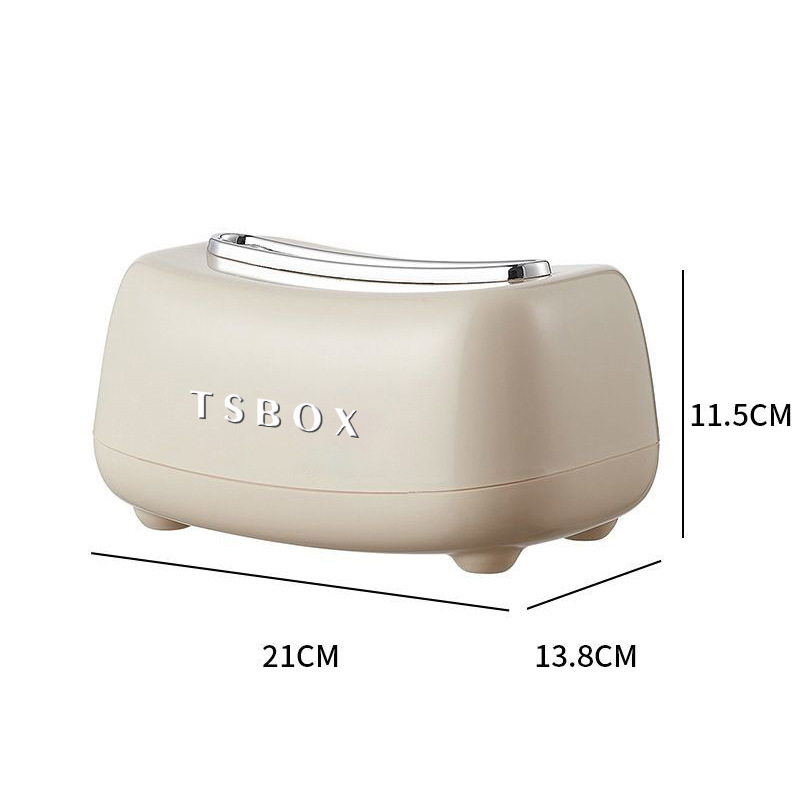 Papírtörlő doboz, modern minimalista stílus, PP anyag, 50 darabos csomag, levehető papírtörlő tartó, modell NAIYOUFENG, autó, nappali és fürdőszoba számára