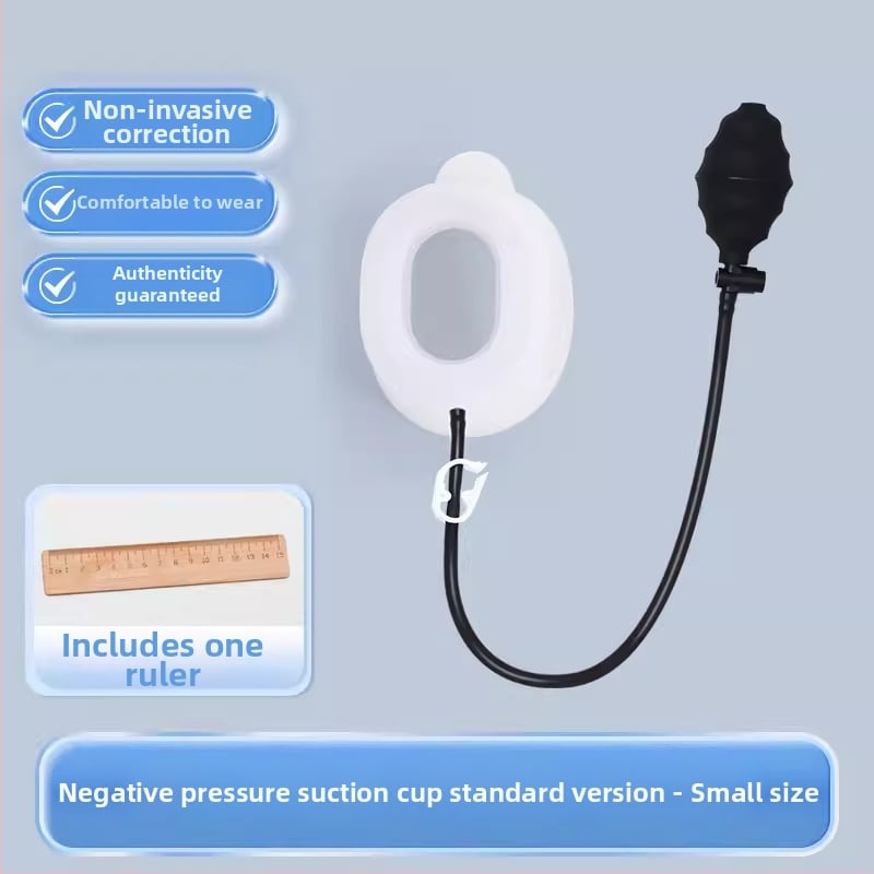 Коректор за фуниеобразен гръден кош с вакуумна чашка — силиконово тяло, модел YKS-4031, марка Medium