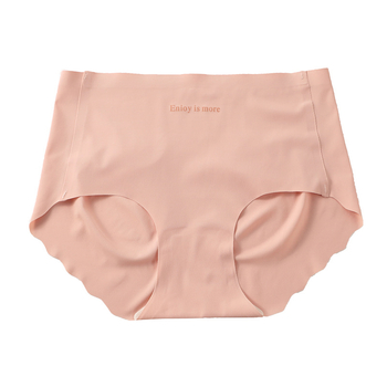 Γυναικείο εσώρουχο Ice Silk, διαπνέον, μεσαίας μέσης, κύριο ύφασμα 90–95% νάιλον, επένδυση καβάλου 80–90% Mulberry μετάξι