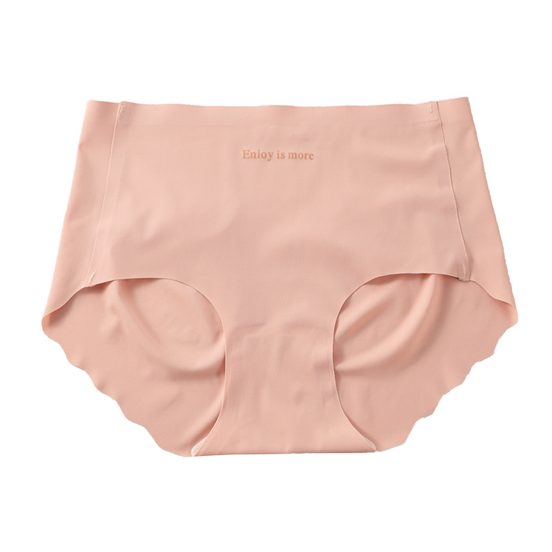 Γυναικείο εσώρουχο Ice Silk, διαπνέον, μεσαίας μέσης, κύριο ύφασμα 90–95% νάιλον, επένδυση καβάλου 80–90% Mulberry μετάξι