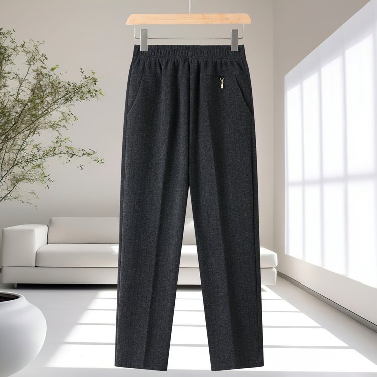 Női téli meleg nadrág, magas derékkal, egyenes és széles szárú, 2025