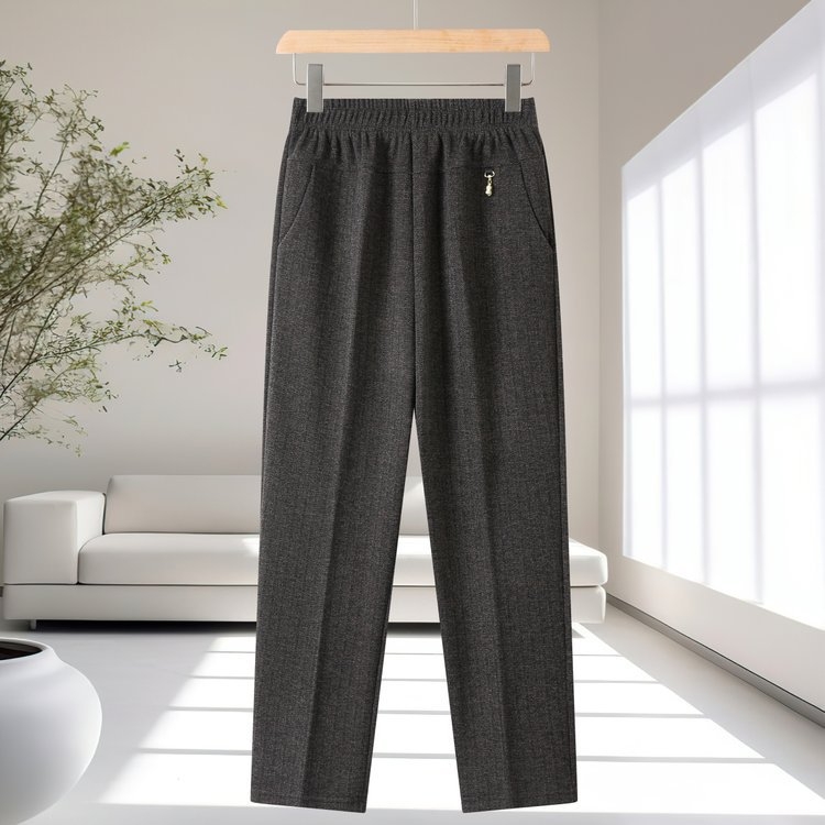 Női téli meleg nadrág, magas derékkal, egyenes és széles szárú, 2025