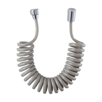 TPU телескопичен душ маркуч, с резба, модел RG010, 1.6 MPa, латунов конектор