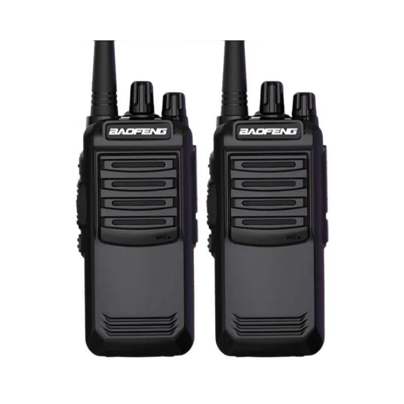 BF-888S PLUS analóg kézi walkie-talkie, dupla készlet, 5W, 16 csatorna, hatótáv 5–10 km