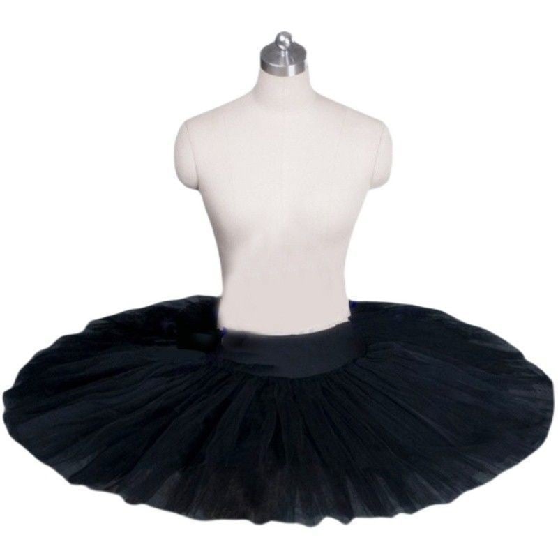 Балетна тюлена пола за тренировка – полупълна дължина, тюл, спандексова материя (>95% спандекс) с вторичен спандекс 50–70%, корейски стил, без гладене, есен 2023