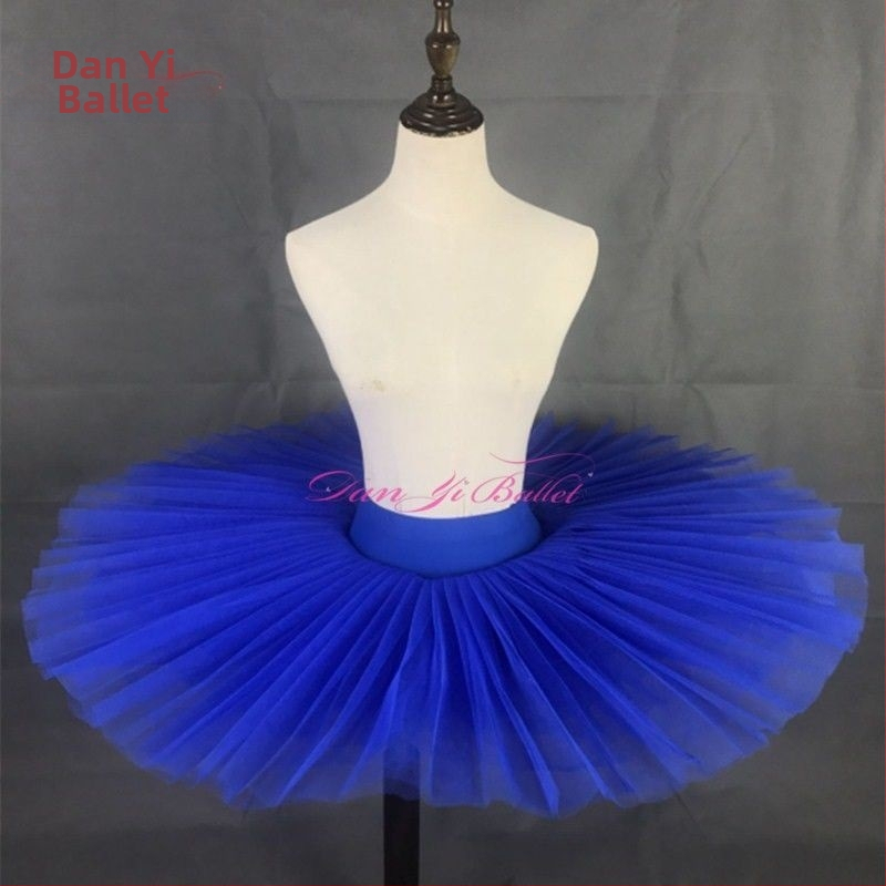 Baletná tréningová sukňa – polovičná dĺžka, tyl/gauze, Spandexová tkanina (>95% Spandex) s druhým Spandex 50–70%, kórejský štýl, bez žehlenia, jeseň 2023