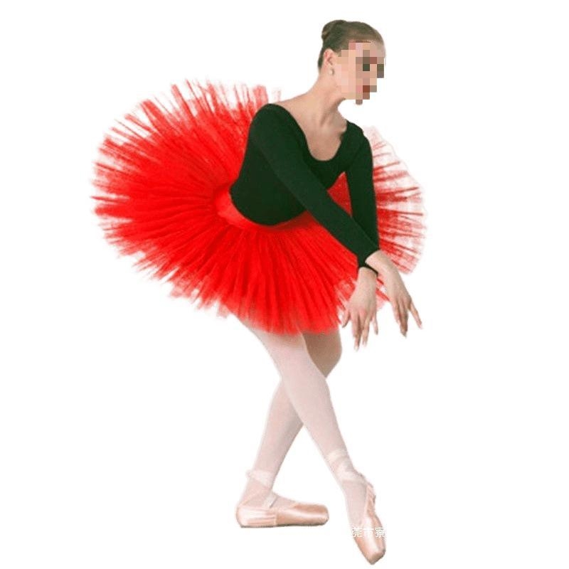 Балетна тюлена пола за тренировка – полупълна дължина, тюл, спандексова материя (>95% спандекс) с вторичен спандекс 50–70%, корейски стил, без гладене, есен 2023