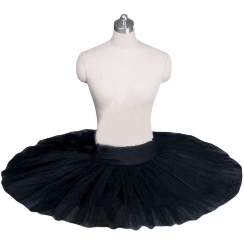 Балетна тюлена пола за тренировка – полупълна дължина, тюл, спандексова материя (>95% спандекс) с вторичен спандекс 50–70%, корейски стил, без гладене, есен 2023