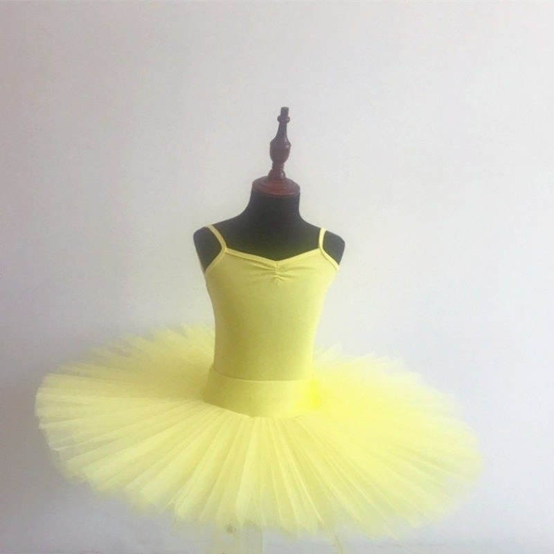 Балетна тюлена пола за тренировка – полупълна дължина, тюл, спандексова материя (>95% спандекс) с вторичен спандекс 50–70%, корейски стил, без гладене, есен 2023