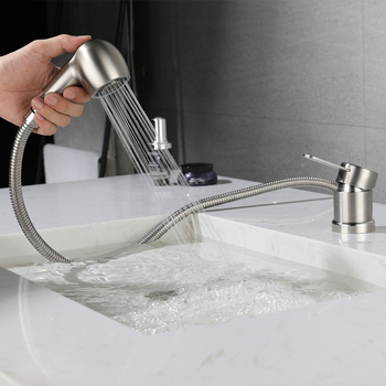 Кран за маса за шампоан – електрически смесител за гореща и студена вода, 304 неръждаема стомана, модел 10578811, единичен дизайн, CE сертифициран