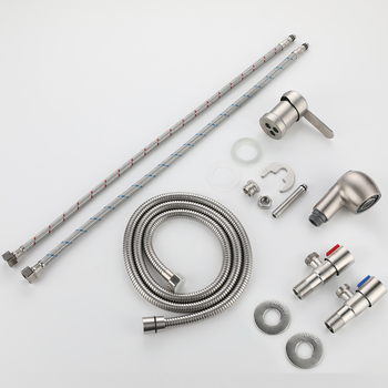 Кран за маса за шампоан – електрически смесител за гореща и студена вода, 304 неръждаема стомана, модел 10578811, единичен дизайн, CE сертифициран