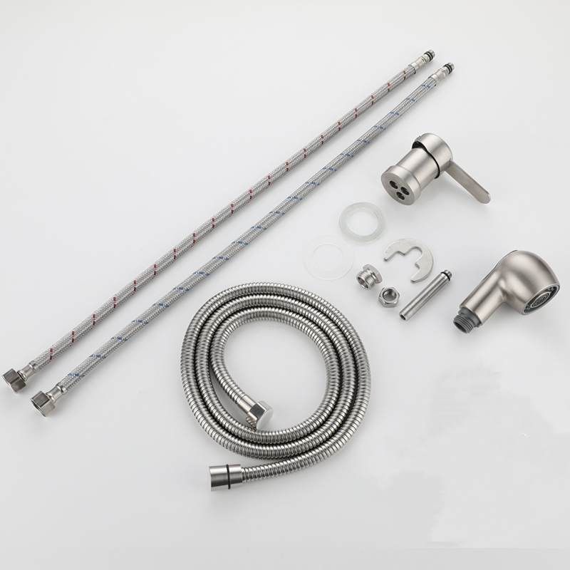 Кран за маса за шампоан – електрически смесител за гореща и студена вода, 304 неръждаема стомана, модел 10578811, единичен дизайн, CE сертифициран