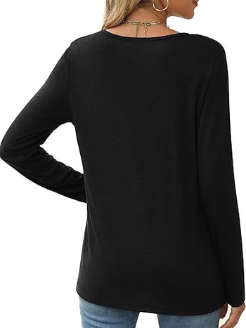 Top lejer cu mâneci lungi, guler rotund, țesătură Milk Silk, poliester 95%+, model solid, lungime normală (50–65 cm), stil casual coreean-japonez, lansare toamnă 2024