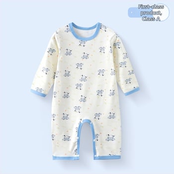 Φορμάκι νεογγέννητου με μακριά μανίκια, Derong 95% πολυεστέρας, κατάλληλο για άνοιξη και φθινόπωρο