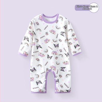 Φορμάκι νεογγέννητου με μακριά μανίκια, Derong 95% πολυεστέρας, κατάλληλο για άνοιξη και φθινόπωρο