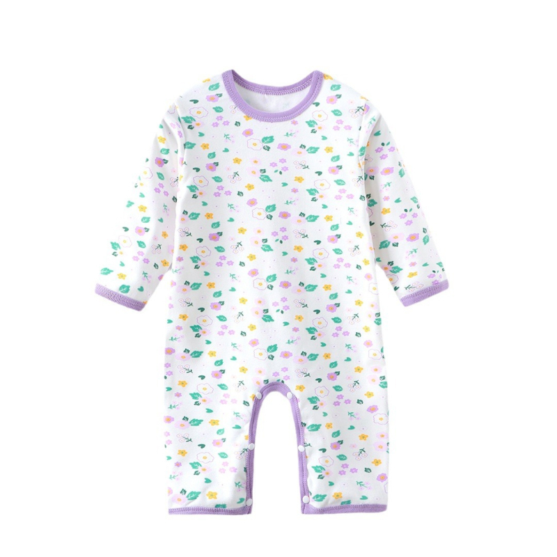 Φορμάκι νεογγέννητου με μακριά μανίκια, Derong 95% πολυεστέρας, κατάλληλο για άνοιξη και φθινόπωρο