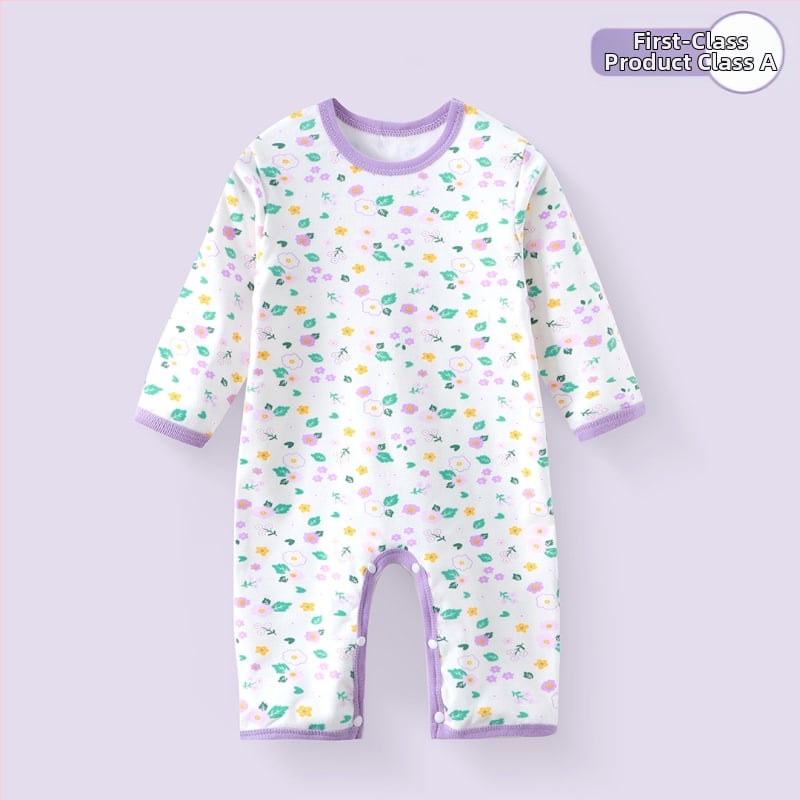 Φορμάκι νεογγέννητου με μακριά μανίκια, Derong 95% πολυεστέρας, κατάλληλο για άνοιξη και φθινόπωρο