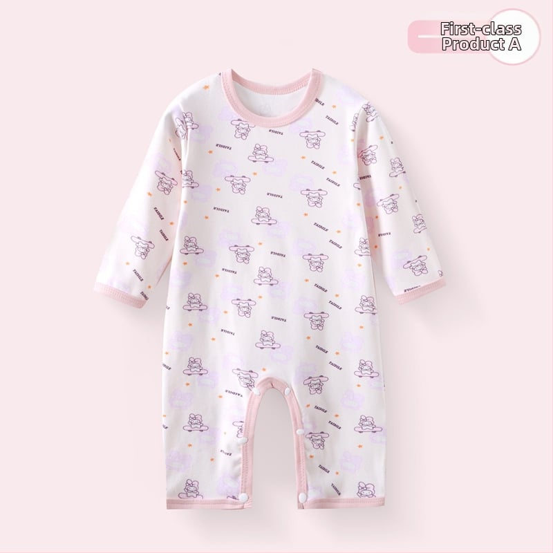 Φορμάκι νεογγέννητου με μακριά μανίκια, Derong 95% πολυεστέρας, κατάλληλο για άνοιξη και φθινόπωρο