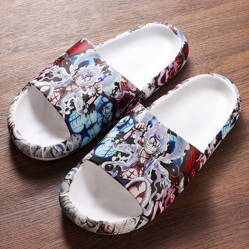Muške PVC flip-flopice, Slip-On, casual za unutarnju i vanjsku upotrebu, protuklizna debela potplata (PVC gornji dio; PVC đon; Slip-On)