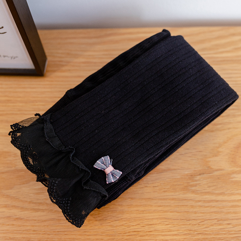 Κορίτσια cropped κολάν από βαμβάκι με μέση στη μέση, κάθετες ρίγες, 88% βαμβάκι