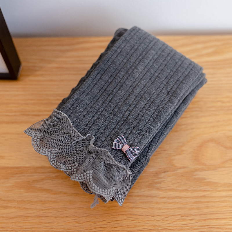 Κορίτσια cropped κολάν από βαμβάκι με μέση στη μέση, κάθετες ρίγες, 88% βαμβάκι