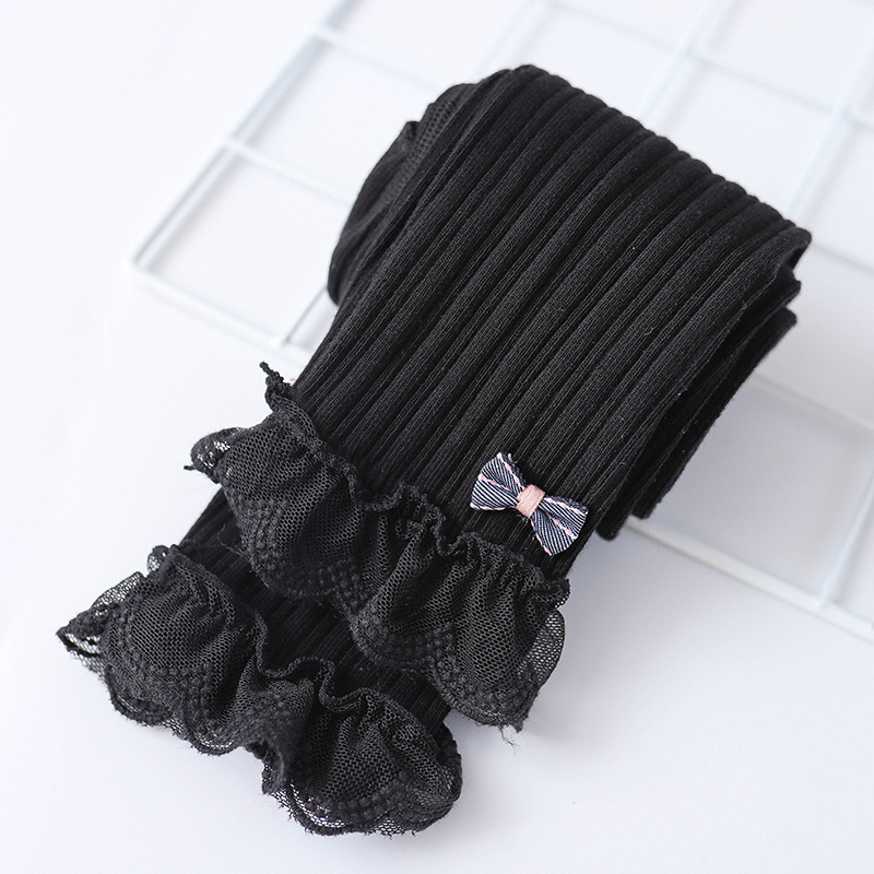 Κορίτσια cropped κολάν από βαμβάκι με μέση στη μέση, κάθετες ρίγες, 88% βαμβάκι