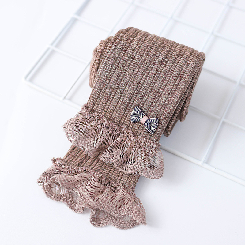 Κορίτσια cropped κολάν από βαμβάκι με μέση στη μέση, κάθετες ρίγες, 88% βαμβάκι