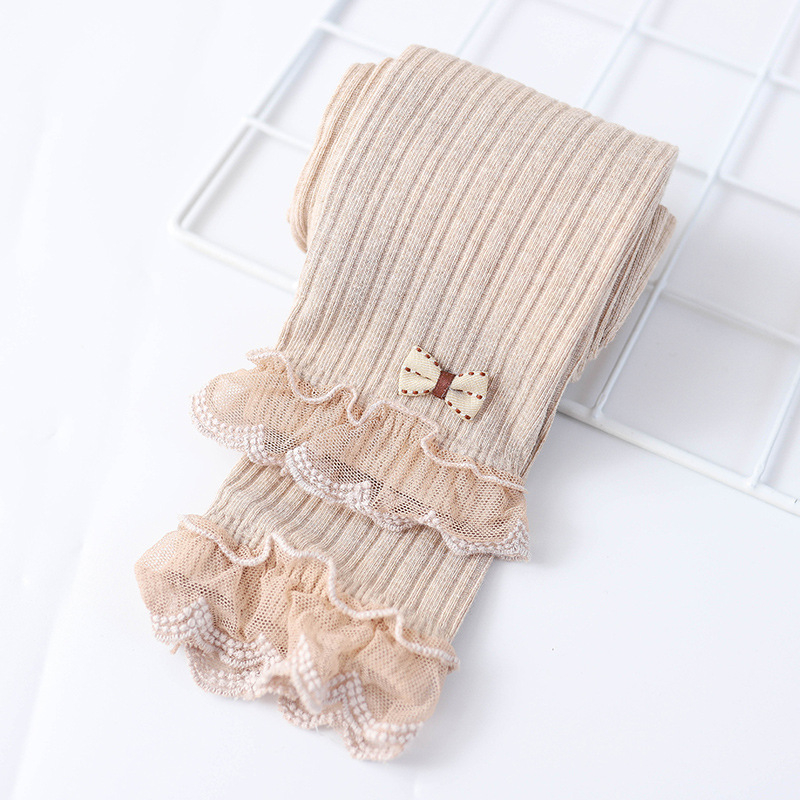 Κορίτσια cropped κολάν από βαμβάκι με μέση στη μέση, κάθετες ρίγες, 88% βαμβάκι