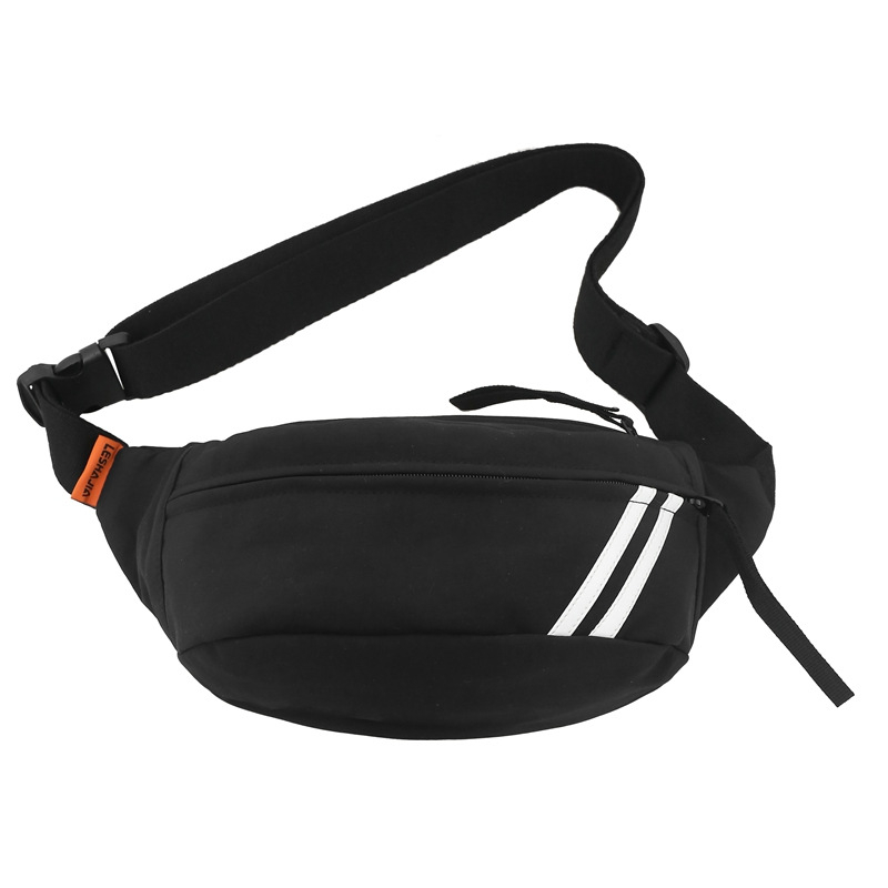 Muška torba za prsa, najlon, sklopiva, može smjestiti 8-inčni laptop, opušten stil putovanja
