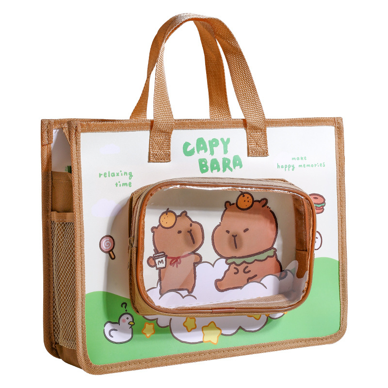 Τσάντα Φροντιστηρίου για Μαθητές – Αδιάβροχη, Πολυλειτουργική Τσάντα Αρχείων (Μάρκα: Wengu; Κωδικός Προϊόντος: K–001; Υλικό: PP; Σχήμα: Σφραγισμένος τύπος, καρτούν)