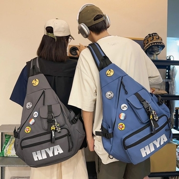 Muška najlonska crossbody torba za slobodno vrijeme, svjež i sladak stil