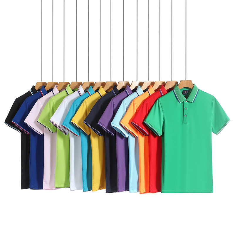 Πόλο πουκάμισο με κεντημένο διαφημιστικό λογότυπο, κοντό μανίκι, βαμβακερό ύφασμα, εφαρμοστός κόψ, καλοκαίρι εργασία