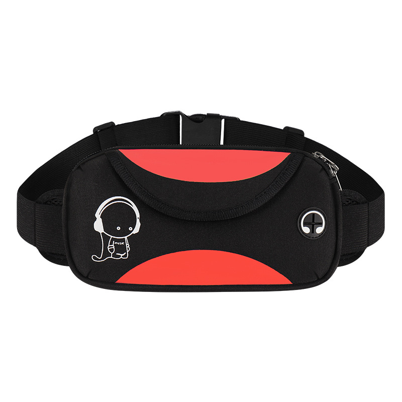 Muška kaišna torbica za telefon za sport i putovanja | Materijal: diving cloth; Podstava: poliester; Može pohraniti predmete; Stil: slobodno vrijeme