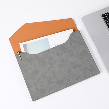 Τσάντα εγγράφων Huicai Stationery από PU δέρμα, κλείσιμο με κουμπιά, κεκλιμένος σχεδιασμός (Μάρκα: Huicai Stationery; Υλικό: PU δέρμα; Τύπος κλεισίματος: κουμπιά; Σχεδιασμός: κεκλιμένος)