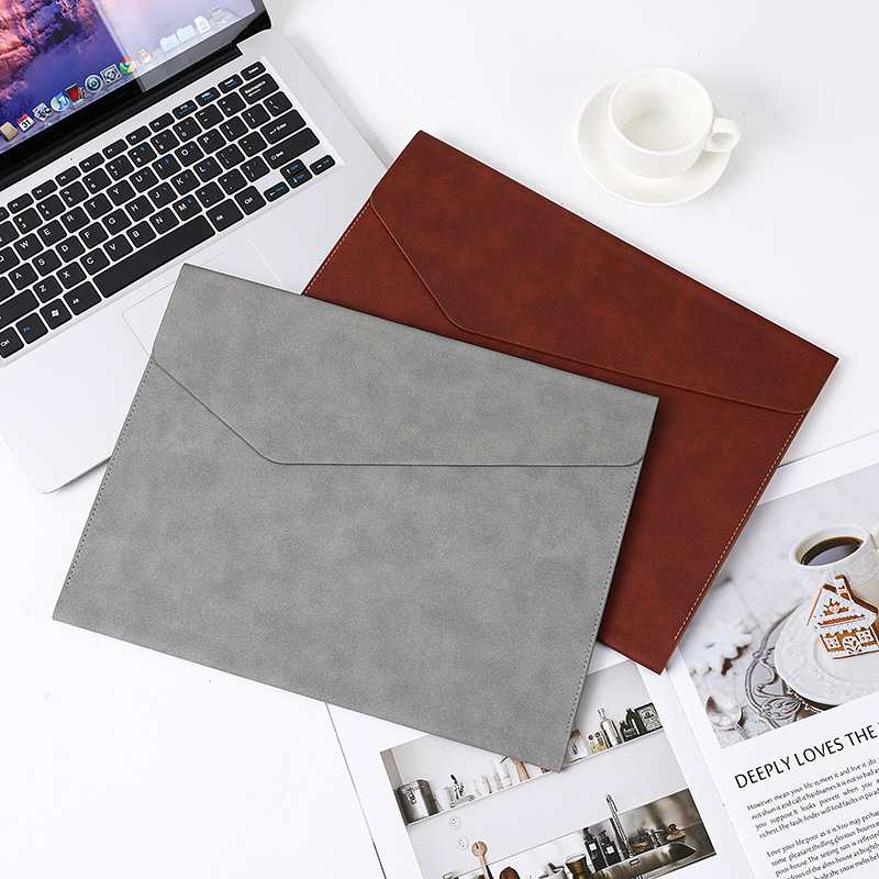 Τσάντα εγγράφων Huicai Stationery από PU δέρμα, κλείσιμο με κουμπιά, κεκλιμένος σχεδιασμός (Μάρκα: Huicai Stationery; Υλικό: PU δέρμα; Τύπος κλεισίματος: κουμπιά; Σχεδιασμός: κεκλιμένος)