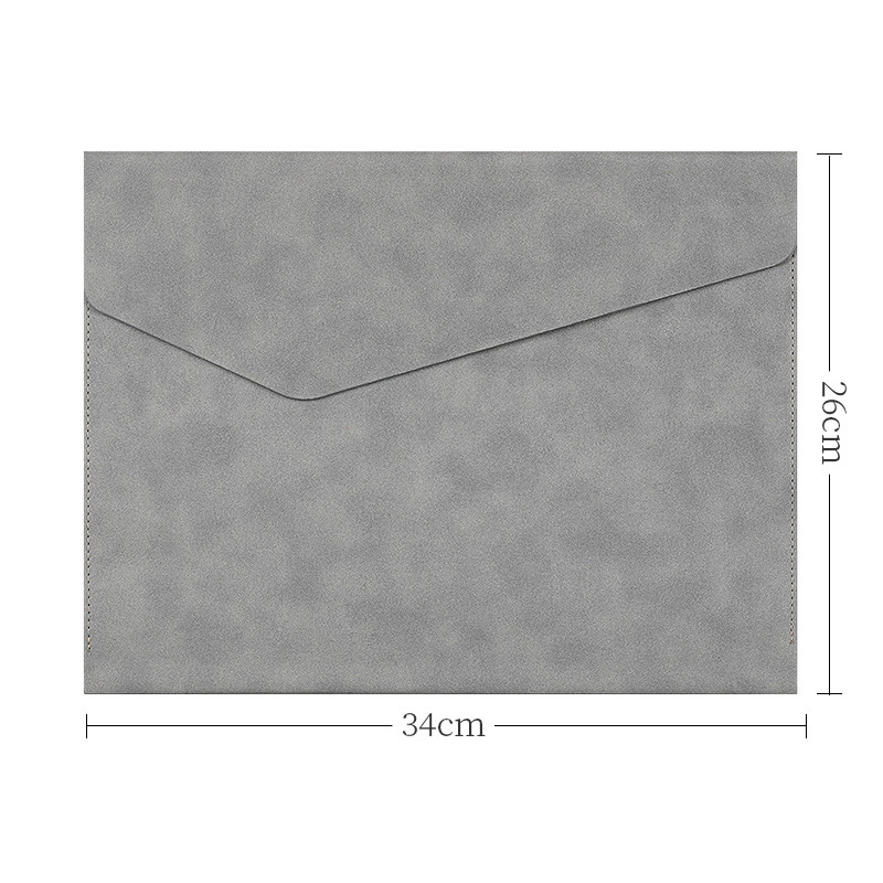 Τσάντα εγγράφων Huicai Stationery από PU δέρμα, κλείσιμο με κουμπιά, κεκλιμένος σχεδιασμός (Μάρκα: Huicai Stationery; Υλικό: PU δέρμα; Τύπος κλεισίματος: κουμπιά; Σχεδιασμός: κεκλιμένος)