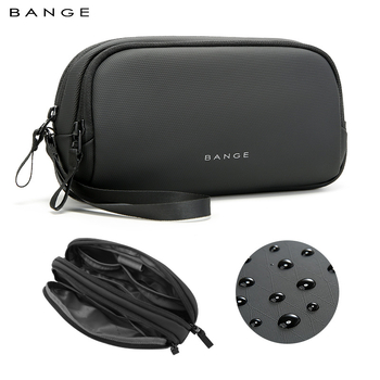 Geantă clutch de călătorie pentru cabluri digitale – compartimente multiple, ultra-ușoară, material tip film, căptușeală din poliester