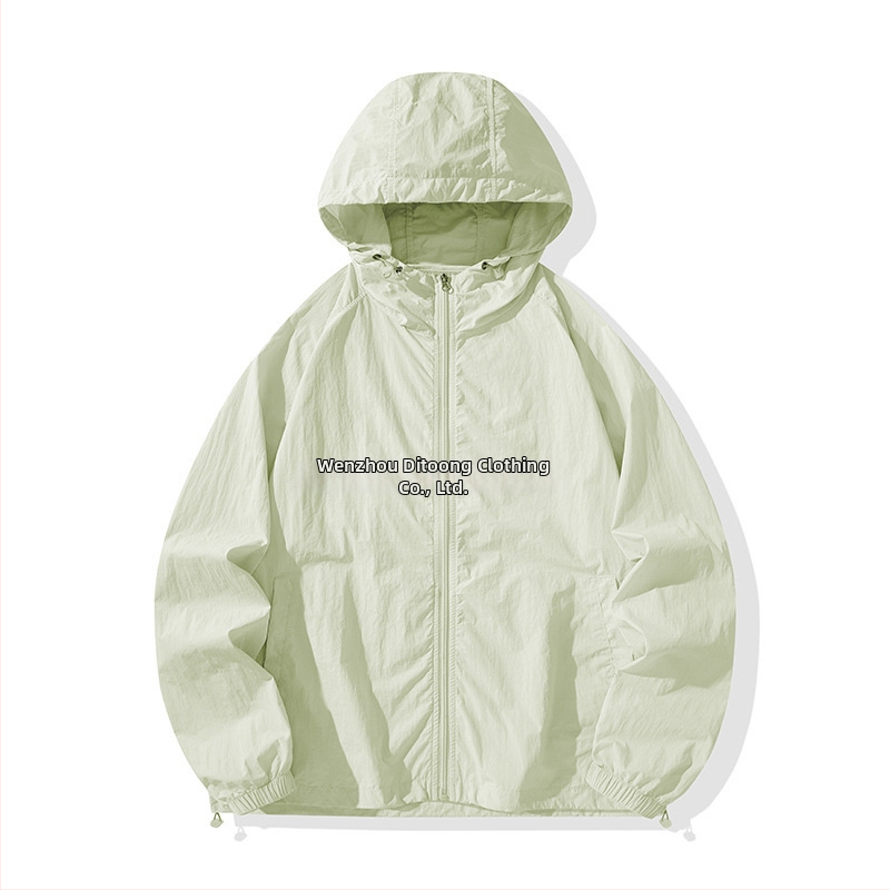 Pánska kapucňová košeľa s ochranou proti slnku, ľahká letná, 100% polyester, dlhé rukávy