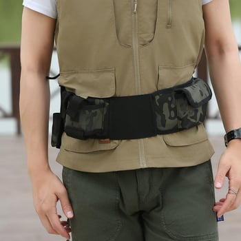 Unisex torba za ribolov na pasu, poliesterska, s prostorom za pohranu, za outdoor sportove