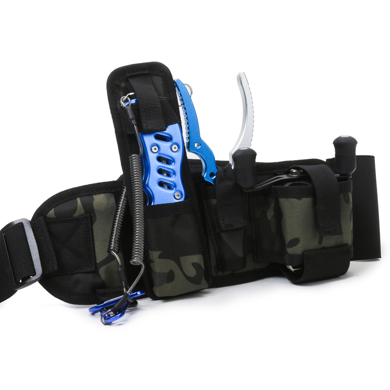 Unisex torba za ribolov na pasu, poliesterska, s prostorom za pohranu, za outdoor sportove