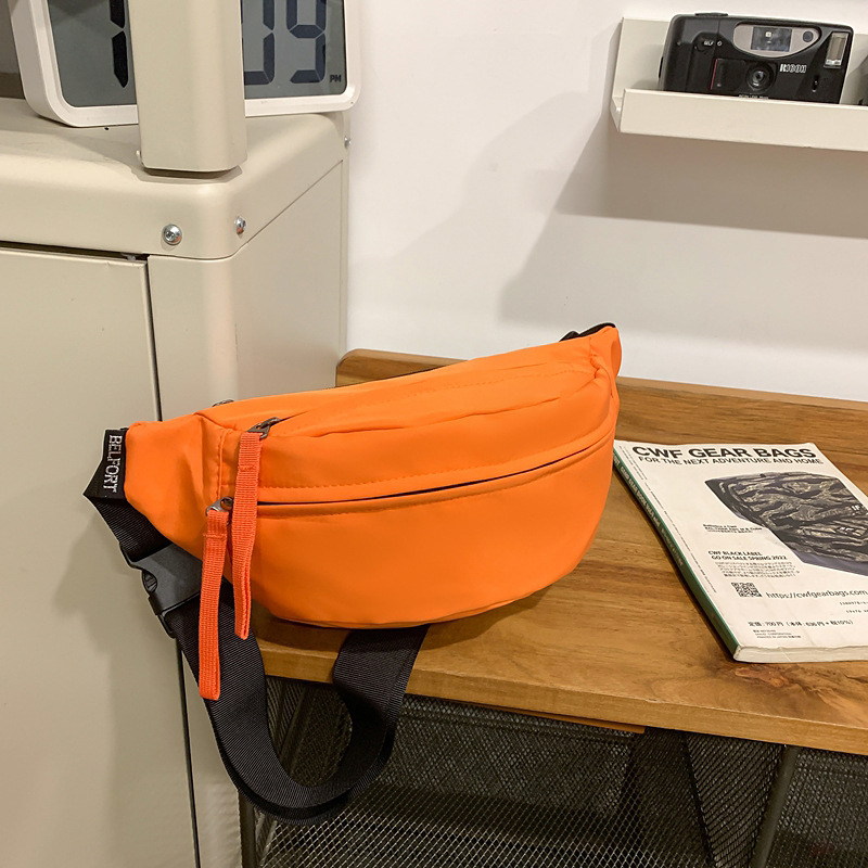 Muška crossbody torba (ulični stil; najlon; vodootporan; model 3772; uzorak: slovo)