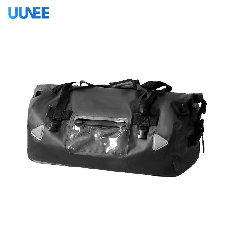 Uunee PVC vodootporna putna torba, 56–75L, za outdoor sportove, cross-body, unisex