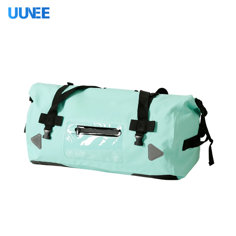 Uunee PVC vodootporna putna torba, 56–75L, za outdoor sportove, cross-body, unisex