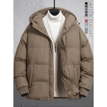 Ανδρικό αντιανεμικό μπουφάν χωρίς κουκούλα, Slim fit, παχύ ύφασμα, Lycra-Vinylon ανάμειξη, Καλοκαίρι 2023