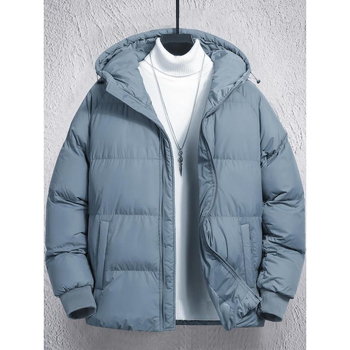 Ανδρικό αντιανεμικό μπουφάν χωρίς κουκούλα, Slim fit, παχύ ύφασμα, Lycra-Vinylon ανάμειξη, Καλοκαίρι 2023