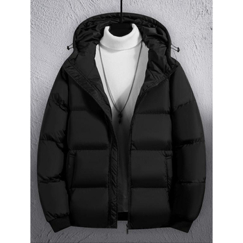 Ανδρικό αντιανεμικό μπουφάν χωρίς κουκούλα, Slim fit, παχύ ύφασμα, Lycra-Vinylon ανάμειξη, Καλοκαίρι 2023