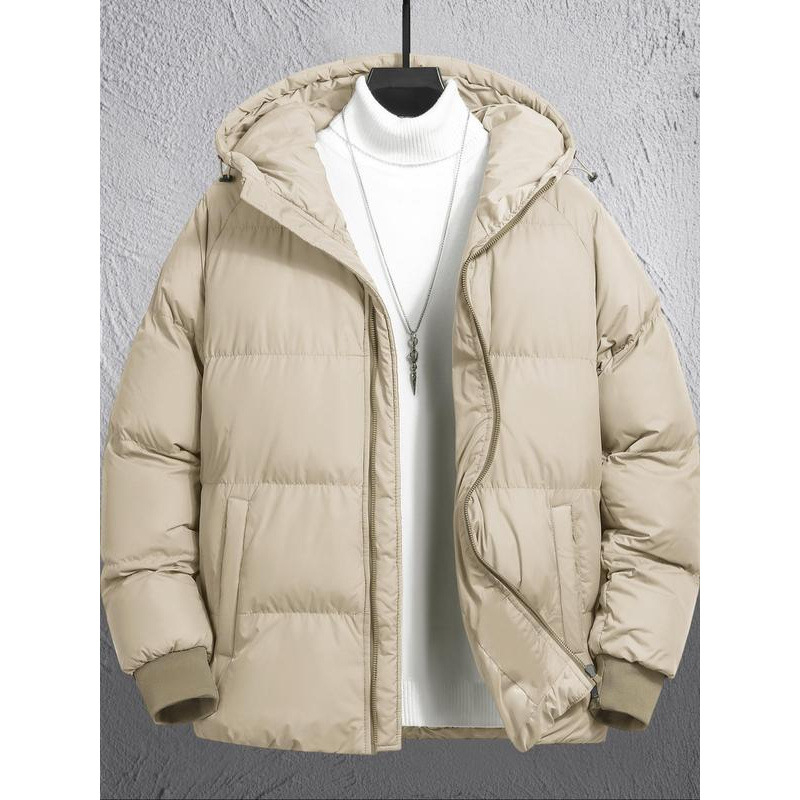 Ανδρικό αντιανεμικό μπουφάν χωρίς κουκούλα, Slim fit, παχύ ύφασμα, Lycra-Vinylon ανάμειξη, Καλοκαίρι 2023