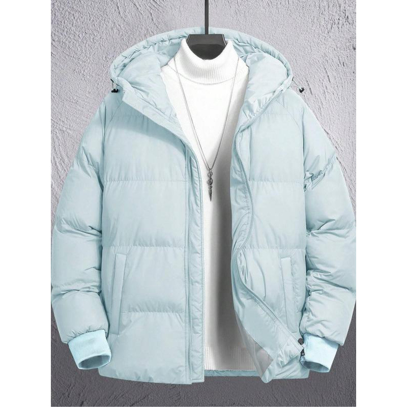 Ανδρικό αντιανεμικό μπουφάν χωρίς κουκούλα, Slim fit, παχύ ύφασμα, Lycra-Vinylon ανάμειξη, Καλοκαίρι 2023