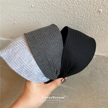 Лента за глава от плат, ръчна изработка, корейски стил, свеж и сладък стил, Зима 2024